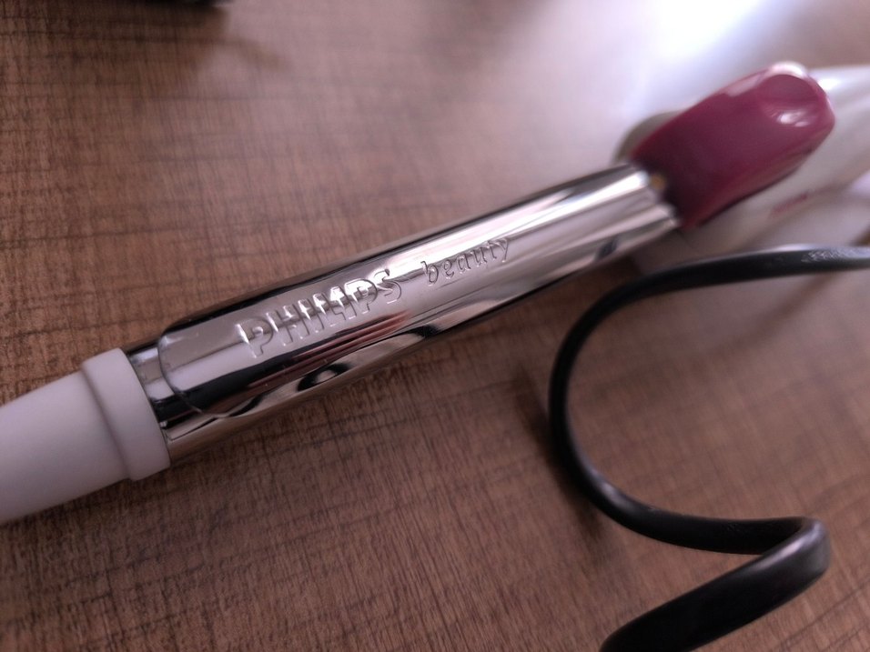 Philips Stylist Duo Pastel Pembe Saç Düzleştirici - Görsel 2