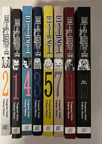 Death Note Çizgi Roman Seti Japon Manga
