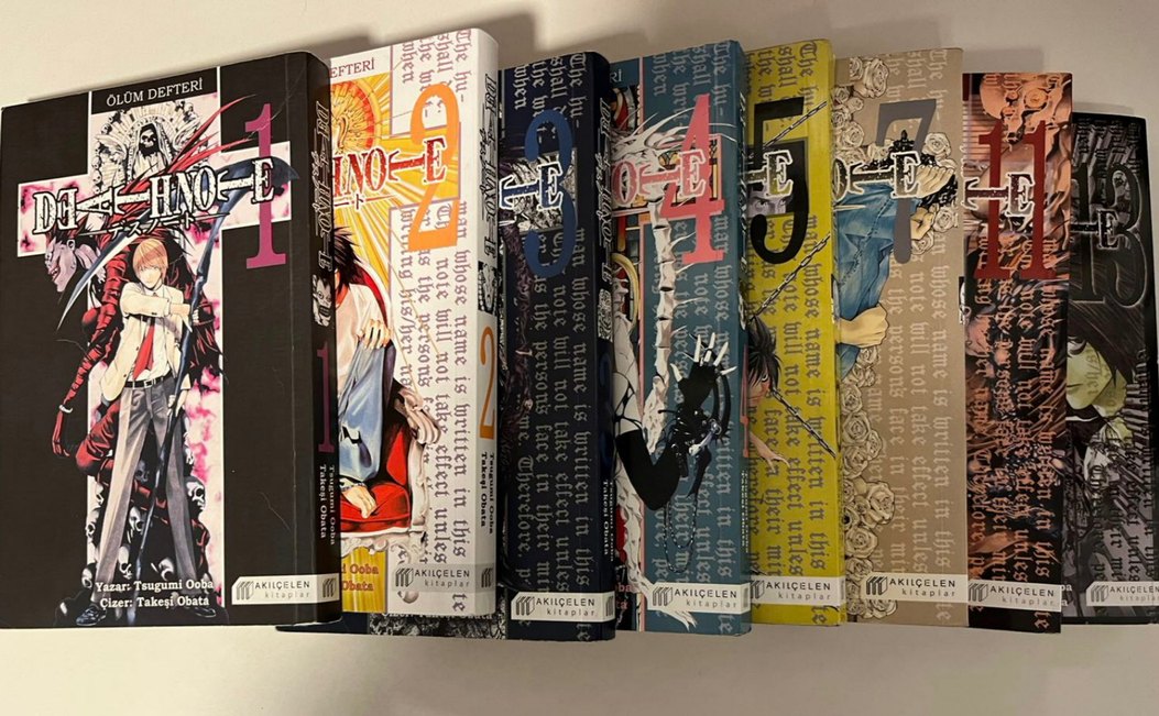 Death Note Çizgi Roman Seti Japon Manga - Görsel 2