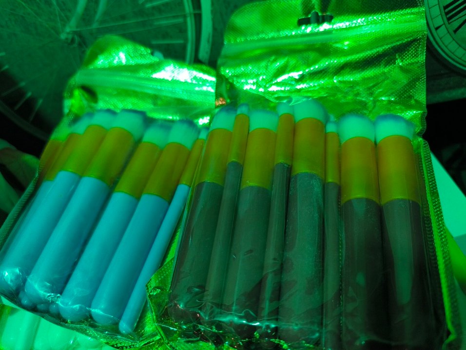 Renkli Makyaj Fırça Seti 10 Adet Fırça - Görsel 3