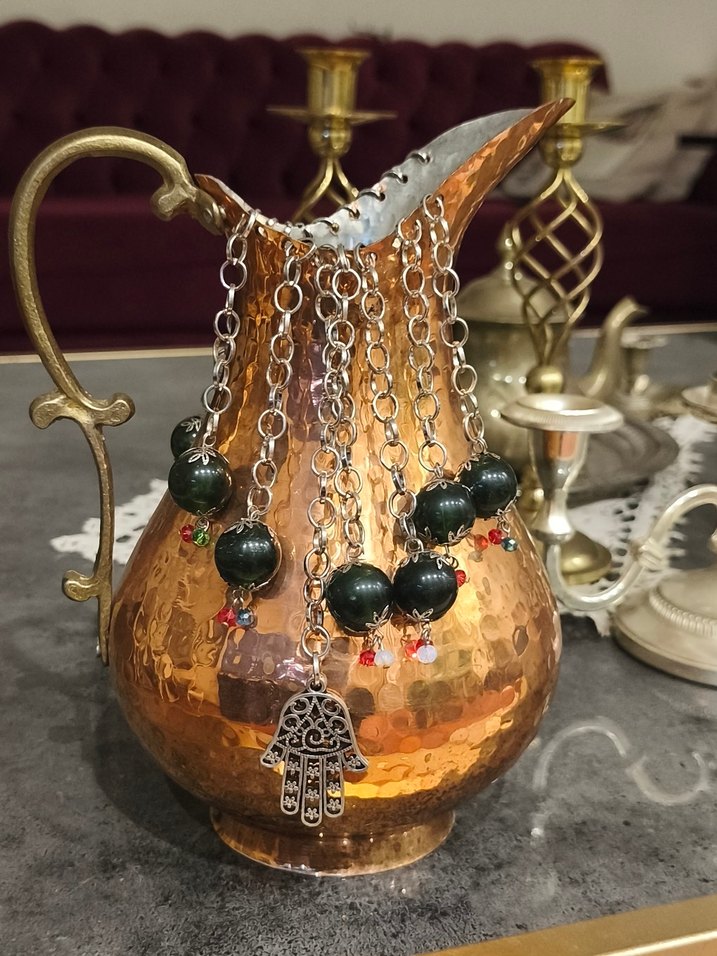 Boncuklu Bohem Kadın El Zinciri - Görsel 3