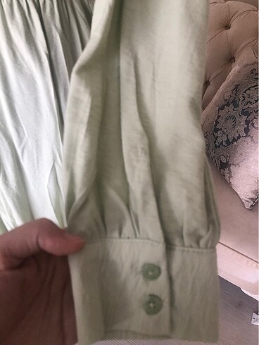 38 Beden Yeşil vintage elbise Kevser Saraçoğlu markası