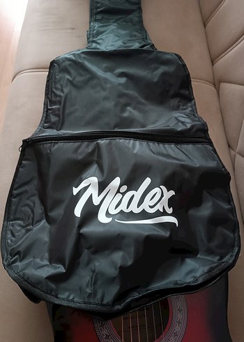 Midex Kırmızı Klasik Gitar cg270rd - Görsel 5