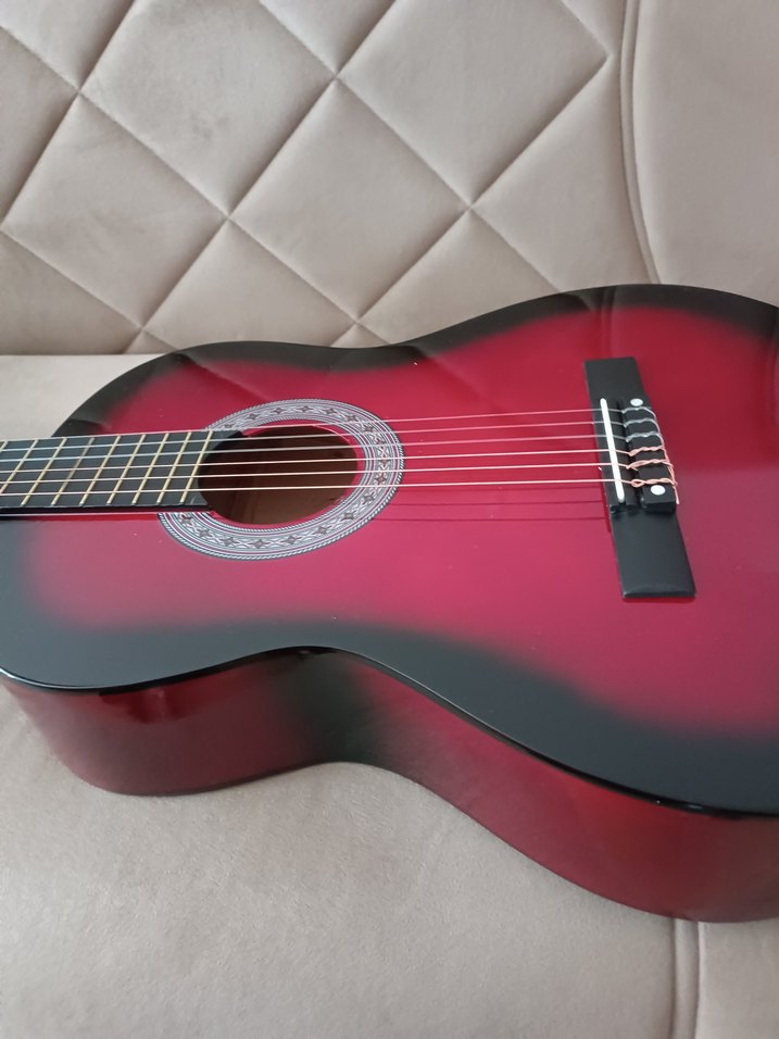 Midex Kırmızı Klasik Gitar cg270rd - Görsel 4