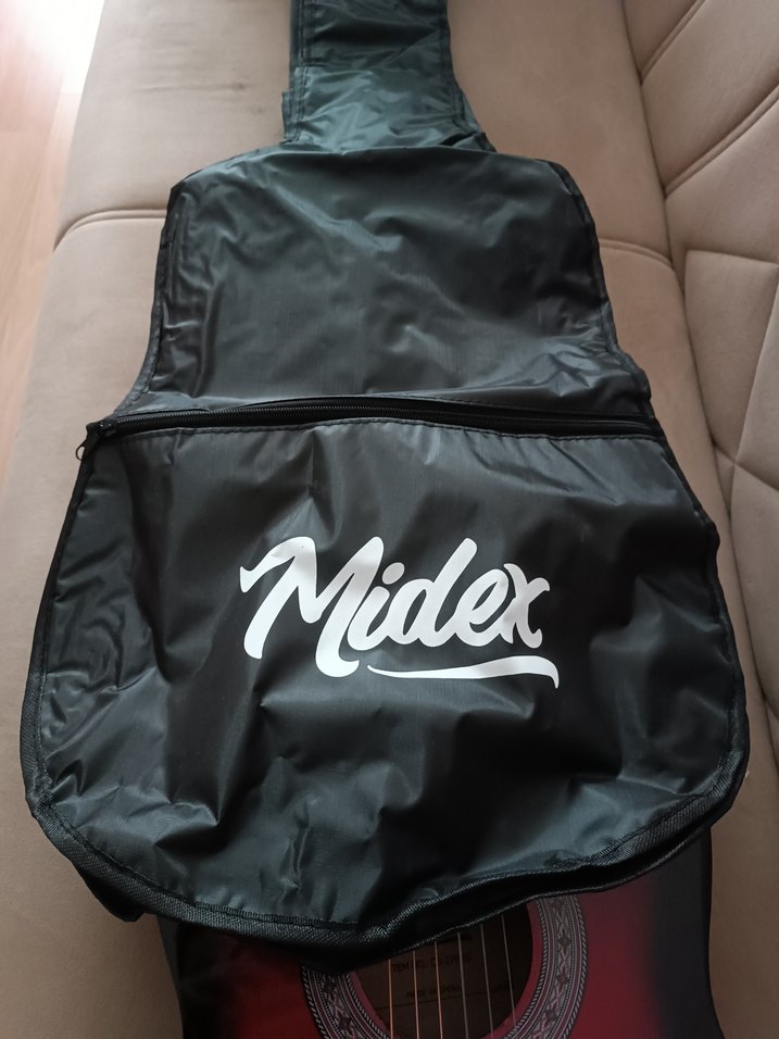 Midex Kırmızı Klasik Gitar cg270rd - Görsel 5