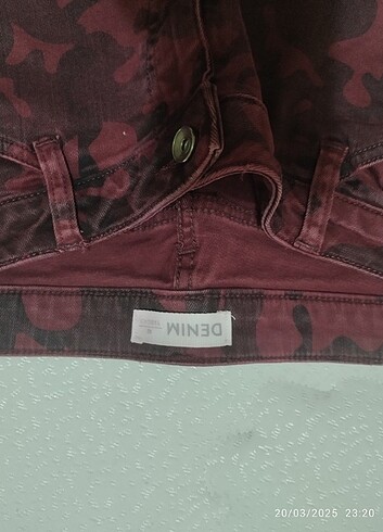 l Beden bordo Renk Yargıcı pantalon