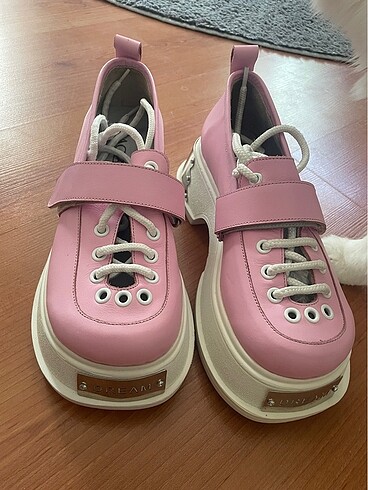 American Vintage Kawai platform dolgu topuk pembe