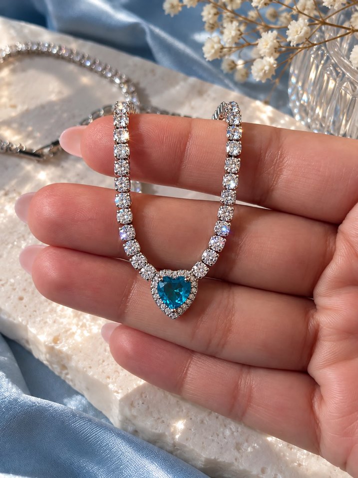 Love Blue kolye — görsel 3/4