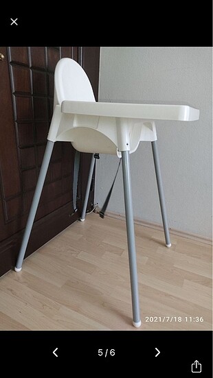 Ikea İkea mama sandalyesı tepsili model