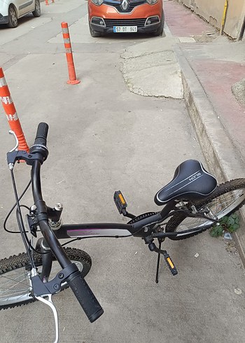 Mor Siyah Renkli Çocuk Bisikleti - Görsel 2