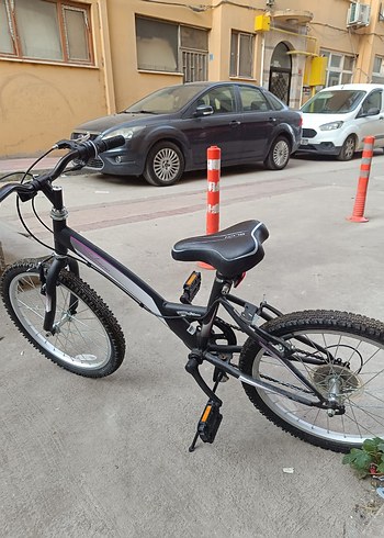 Mor Siyah Renkli Çocuk Bisikleti - Görsel 5