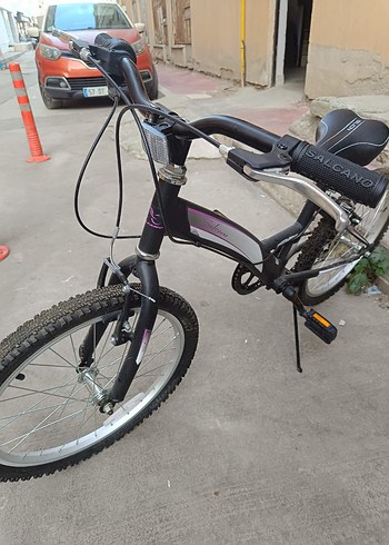 Mor Siyah Renkli Çocuk Bisikleti - Görsel 3