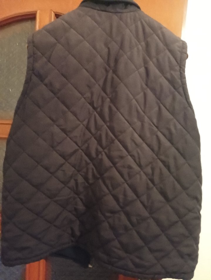 Erkek Siyah Kapitone Fermuarlı Yelek - Görsel 2