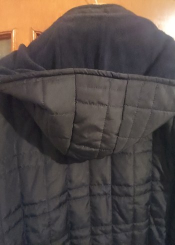 Düğmeli Siyah Erkek Mont - Görsel 5