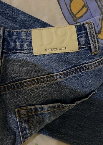 xs Beden mavi Renk Stradivarius jean