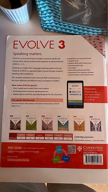  Evolve 3 Student?s Book Orijinal Ingilizce Kitap