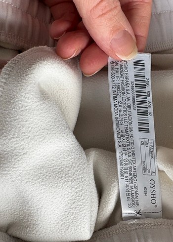 Oysho Kadın Beyaz Rahat Kesim Eşofman Takımı - Görsel 6