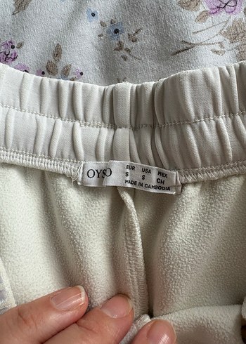 Oysho Kadın Beyaz Rahat Kesim Eşofman Takımı - Görsel 4