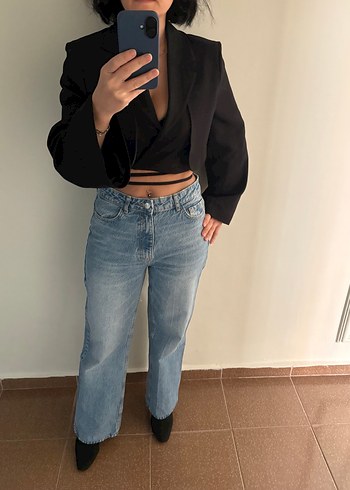 Zara Mom Jean - Görsel 4