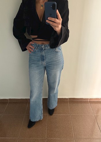 Zara Mom Jean - Görsel 6
