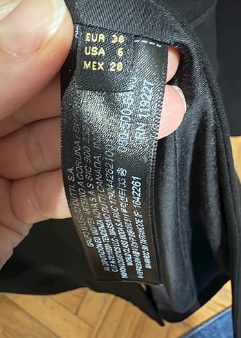 Massimo Dutti Siyah Kadın Blazer Ceket - Görsel 3