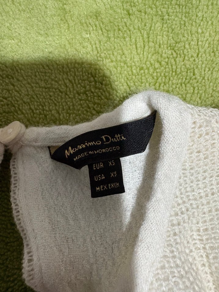 Massimo Dutti Krem Bluz - Görsel 2