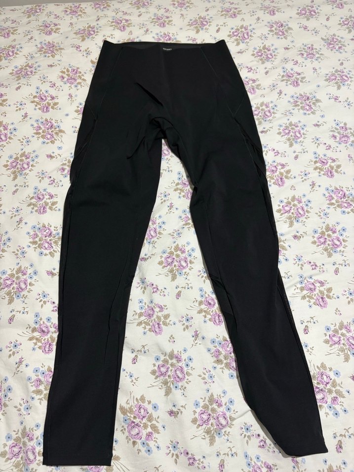 Oysho Kadın Siyah Spor Tayt Elastik Bel - Görsel 3