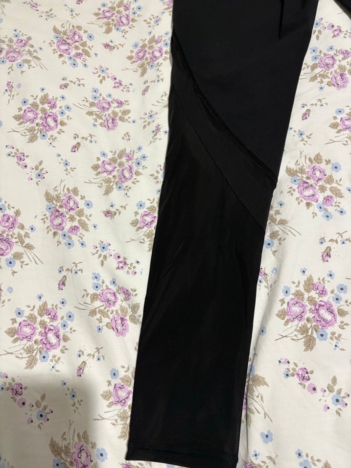 Oysho Kadın Siyah Spor Tayt Elastik Bel - Görsel 4