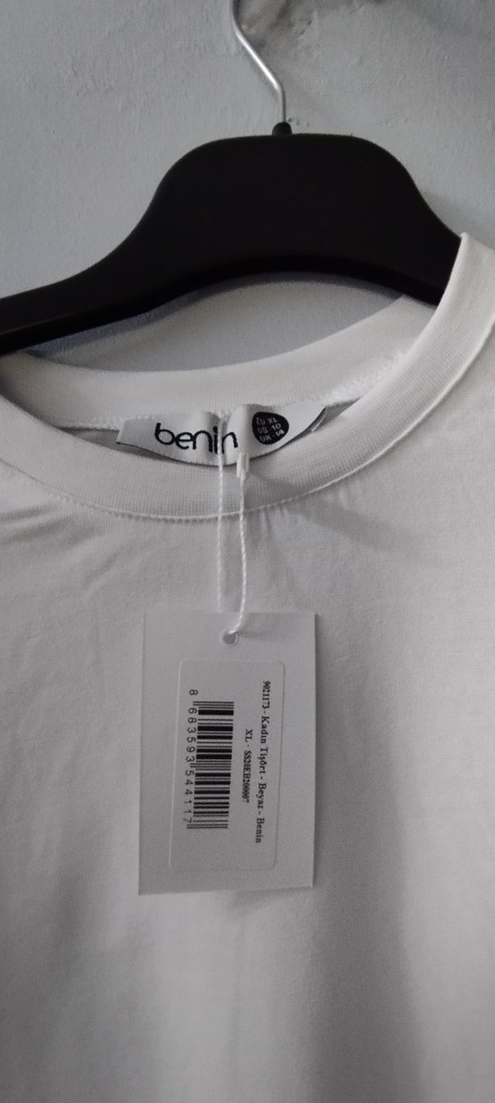 Beyaz Uzun Kollu Basic Ketme Tişört - Görsel 3