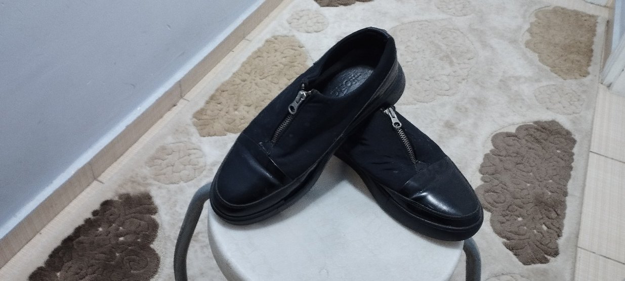 Fermuarlı Siyah Klasik Erkek Ayakkabı - Görsel 3