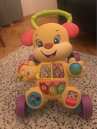 Fisher Price Eğitici Köpekçik Yürüteç - Yürüme Arkadaşı