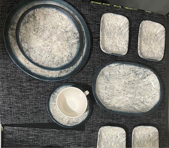 6 kişilik Kahvaltı takımı 32 parça