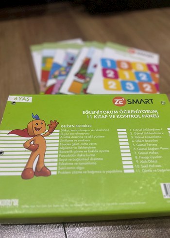 Diğer ZE Smart Görsel Dikkat Seti - Renkli Eğitim Oyunu