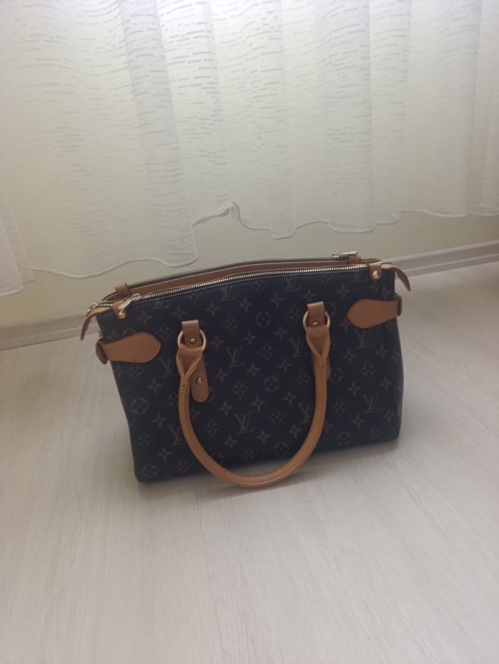 Kahverengi Deri Louis Vuitton Kadın Çanta - Görsel 2