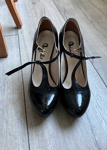 Bambi Rugan Platform Ayakkabı - Görsel 2