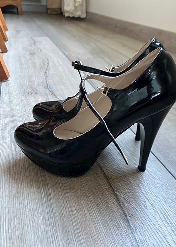 Bambi Rugan Platform Ayakkabı - Görsel 3