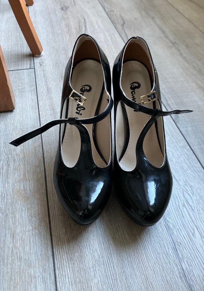 Bambi Rugan Platform Ayakkabı - Görsel 2