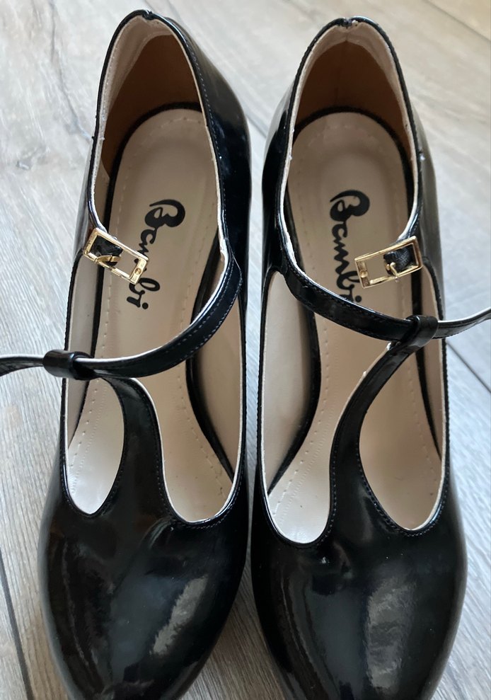 Bambi Rugan Platform Ayakkabı - Görsel 4