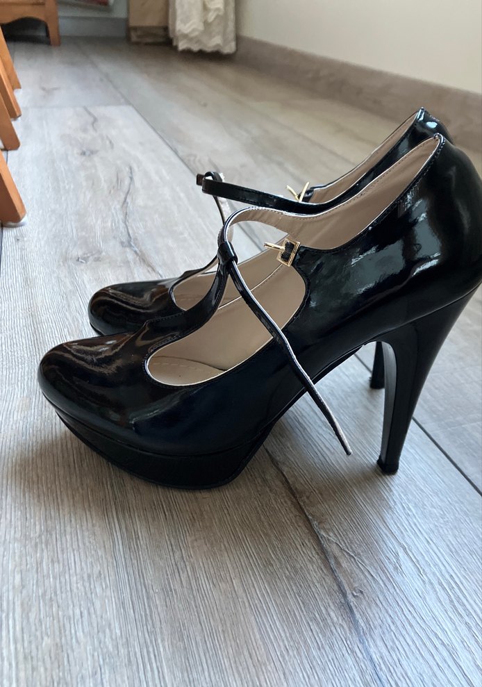 Bambi Rugan Platform Ayakkabı - Görsel 3