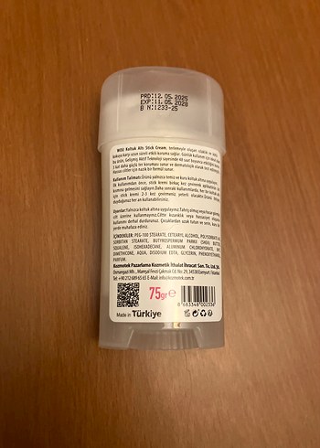Wou Kadın Alkolsüz Stick Deodorant 75 ml - Görsel 2