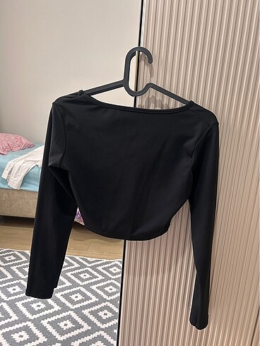 Trendyol & Milla Siyah Crop