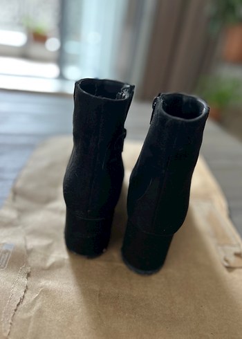 36 Beden siyah Renk Siyah Süet Kadın Topuklu Bot