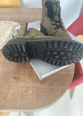Haki Süet erkek Botlar - Görsel 4