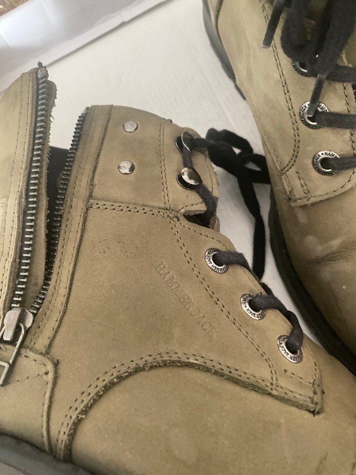 Haki Süet erkek Botlar - Görsel 5