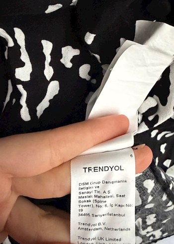 Trendyolmilla Yırtmaçlı Uzun Siyah Elbise - Görsel 7