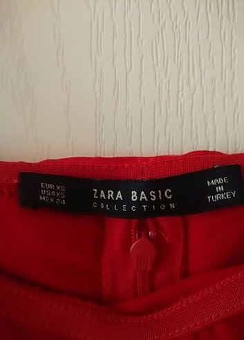 Zara Kırmızı elbise