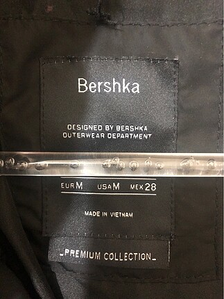 m Beden Bershka Şişme Mont