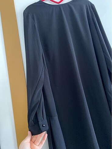 Siyah Tüllü Gömlek - Görsel 2