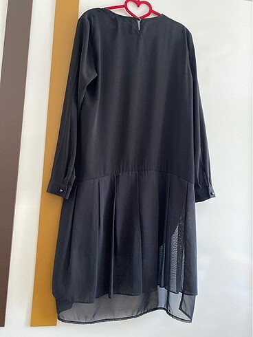 Siyah Tüllü Gömlek - Görsel 5