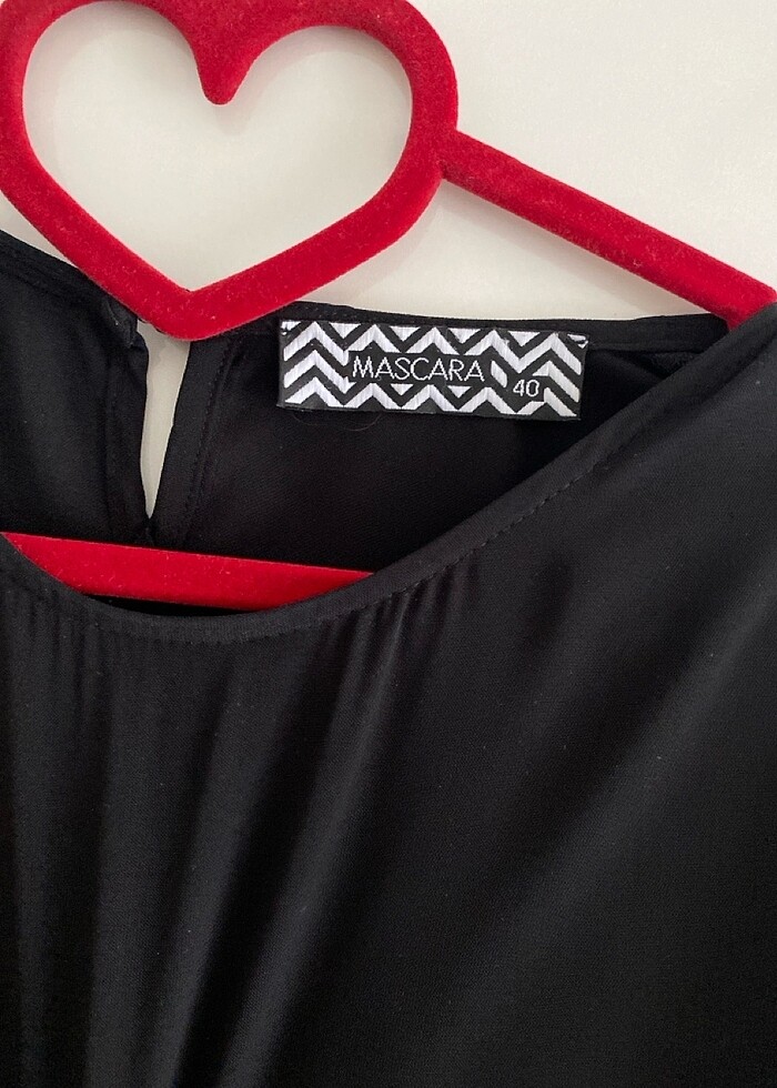 Siyah Tüllü Gömlek - Görsel 4